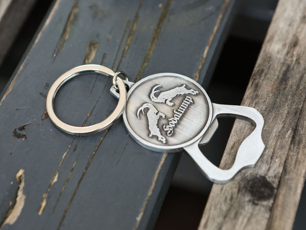 2x Hodalump Flaschenöffner Anhänger Flaschenöffner Hodalump & Ratschkatl