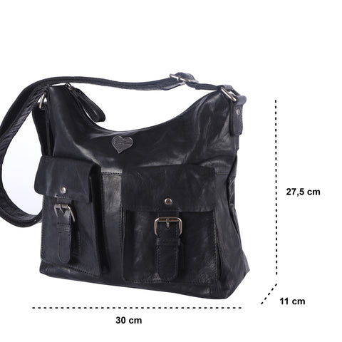 Vintage Tasche Schwarz