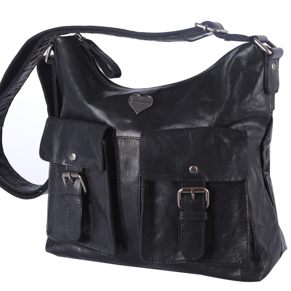 Vintage Tasche Schwarz