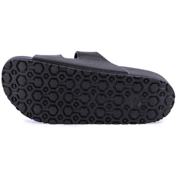 Ratschkatl PVC Sandalen Schwarz