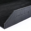 Ablagehalter in Leder