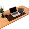 Schreibtisch-Unterlage aus echtem Leder-Mauspad Schreibtisch Unterlage Hodalump & Ratschkatl 